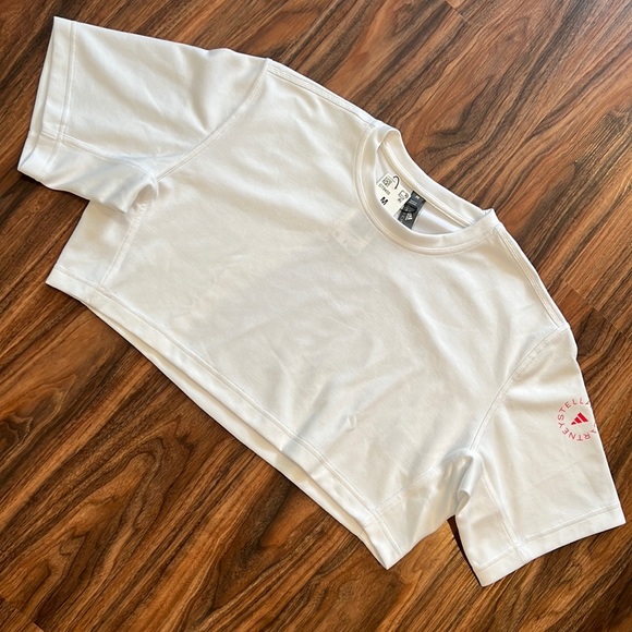 Adidas Stella McCartney Future Playground Crop Tee - Picture 7 of 16